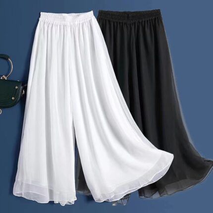 Wide-Leg Palazzo Pants