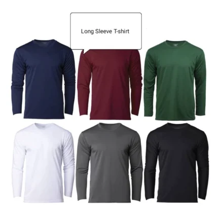 LONG SLEEVE PLAIN 100% & COTTON PREMIUM QUAILITY
